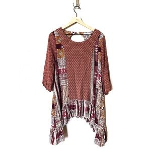 ☀️ 4/$25 BD Collection Boutique Boho Tunic